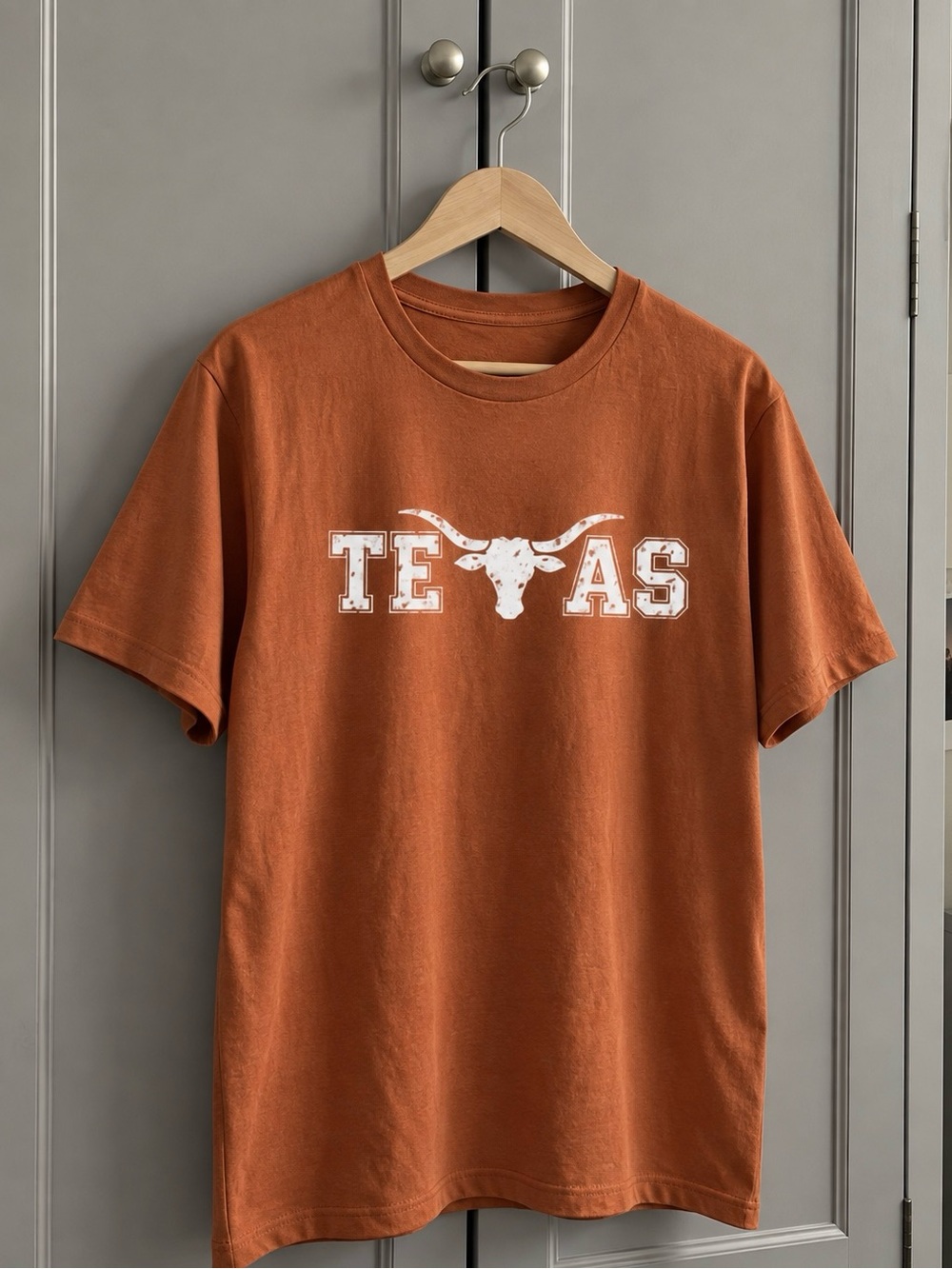 Texas Longhorn Skull Western Chic Southwestern Aesthetic Statement Graphic Tee